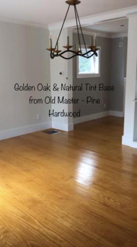 Golden Oak & Natural Tint